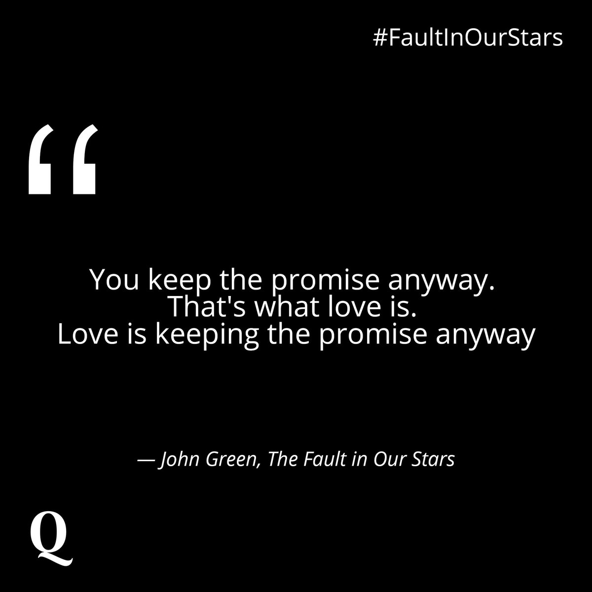 Quotsyin's tweet photo. #FaultInOurStars #TheFaultInOurStars #JohnGreen #LoveAndAffection https://t.co/wzccOxVVA8