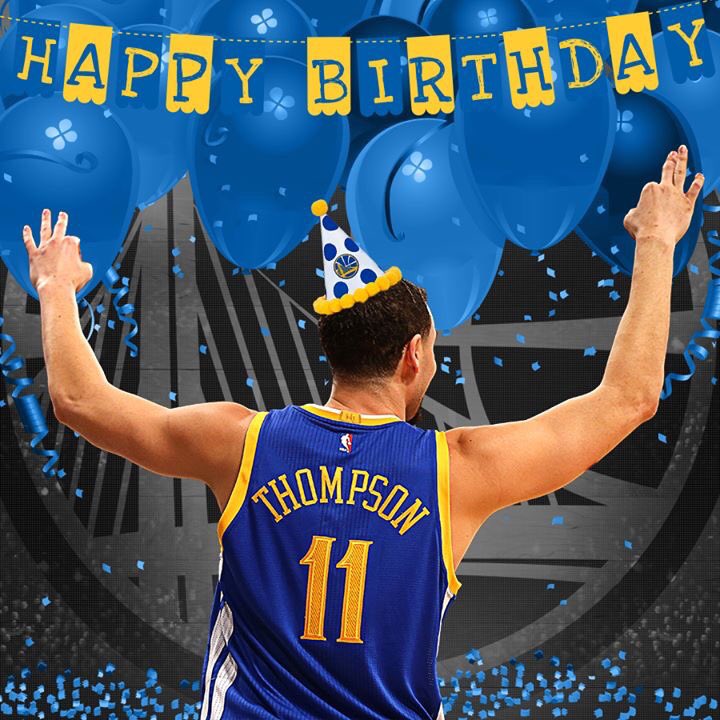 Happy Klay Thompson 27 birthday   