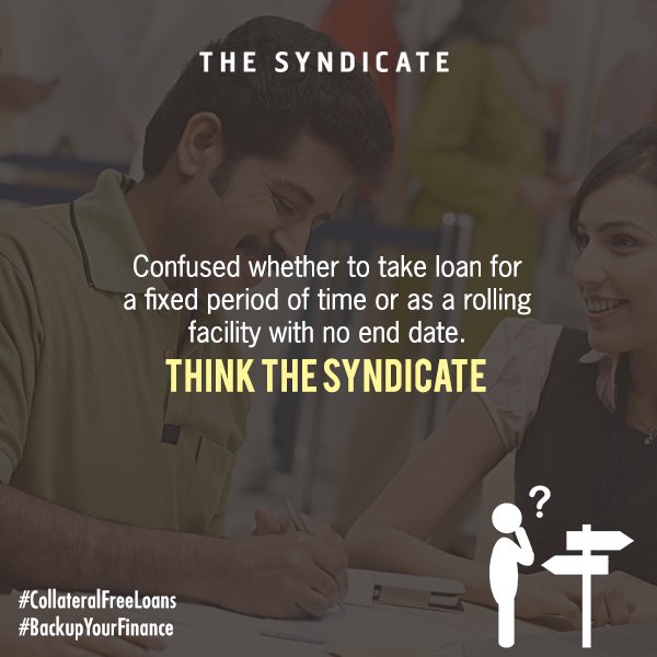 SyndicateTech4u's tweet image. Thinking to go beyond a confused mind? Think #TheSyndicate #CollateralFreeLoans #BackupYourFinance
thesyndicate.tech