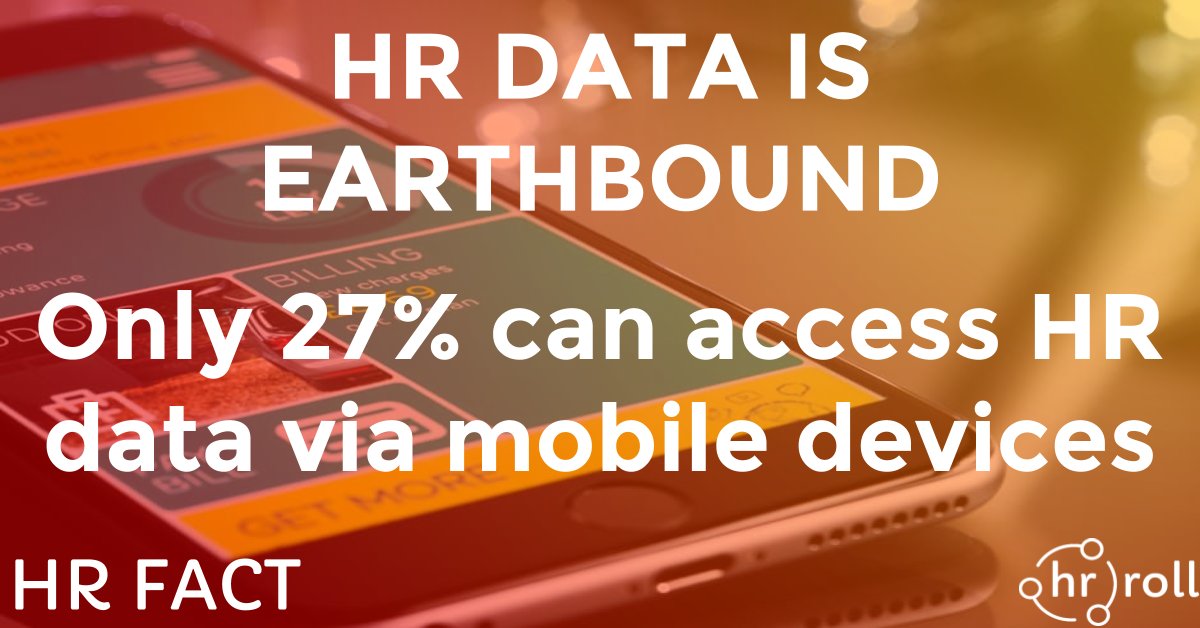 MyHRRoll's tweet photo. Accessing #DataandAnalytics
The recent research have shown, that only 27% of HR's can access data via mobile devices
#HRFact #HrRoll #HRData https://t.co/I4kGw10MMI