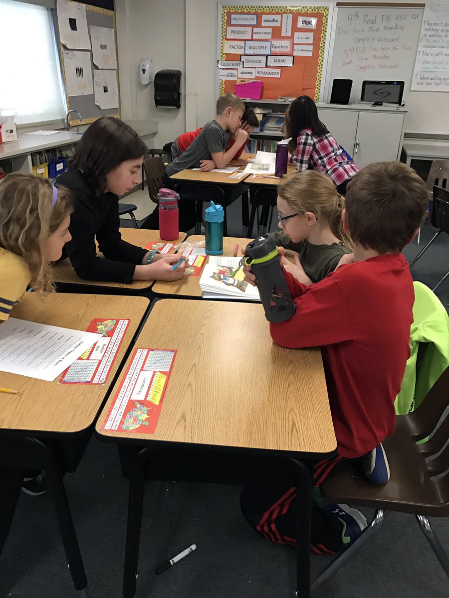 o_teandra's tweet photo. Students are discussing literary themes for their essays. https://t.co/vJwNWUHSeG
