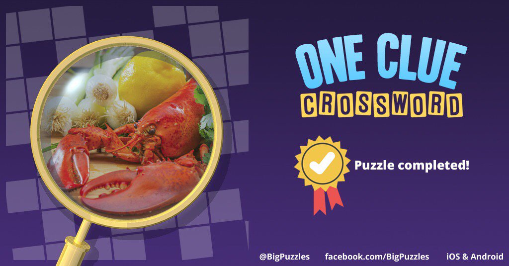 LarryRuiz19's tweet photo. I completed a puzzle in One Clue Crossword. Play now for free!
https://t.co/Xu3oVv3XGu #OneClueCrossword https://t.co/NsnzUxY9AN