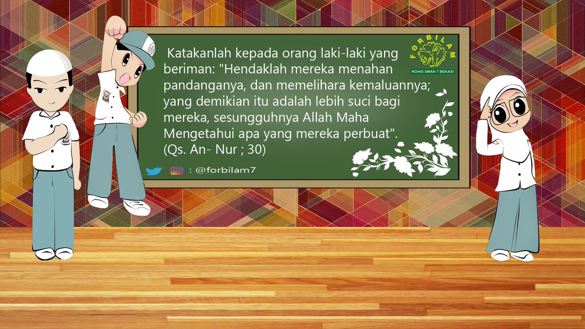 ROHIS SMAN 7 Bekasi tweet media