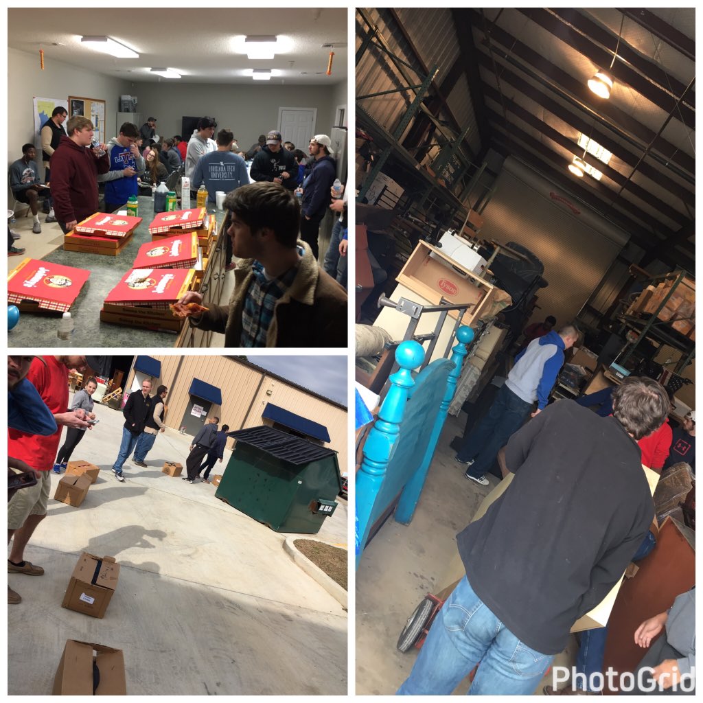 LaTechAsme's tweet photo. Our service event went very well this past Saturday at Rolling Hills. Thanks to our great volunteers, we got a bunch accomplished! https://t.co/5s7q10gu3W