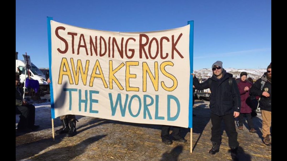 joshfoxfilm's tweet photo. It is a sad day in America when peaceful water protectors face federal charges and the Senate confirms a racist as Attorney General. #nodapl https://t.co/zhXRSShOYG