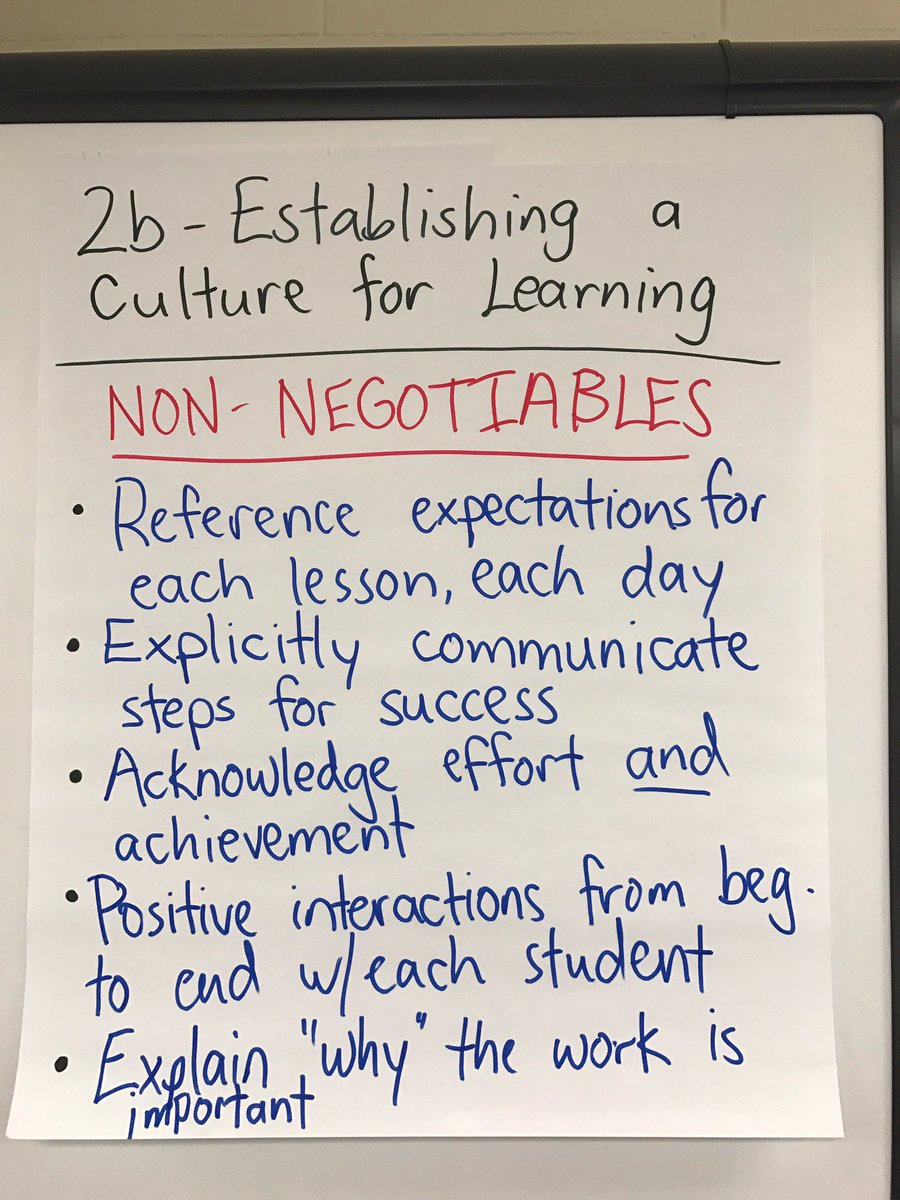 tkwapnioski's tweet image. @jwiedeman11 with @NorthfieldElem establishing a culture for learning. #DanielsonFramework #non-negotiables