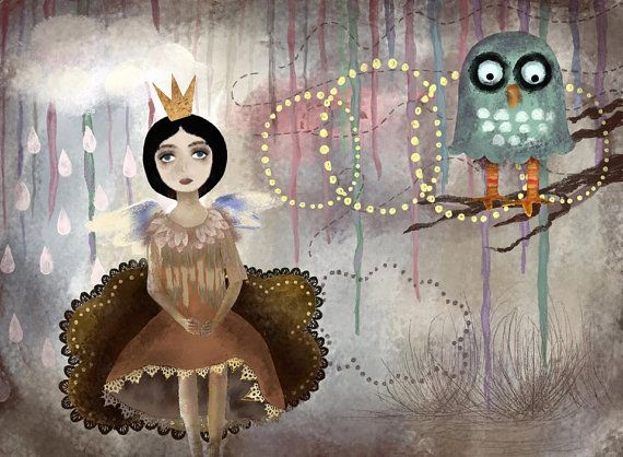 yazminbasa_art's tweet photo. We Are Reborrowed #Fairytale #Art Print Big #Eyes by WitcheryArtworks https://t.co/jkDRGa0qi6  via @Etsy #buyart #giftideas #homedecor https://t.co/RKbUefVIa1