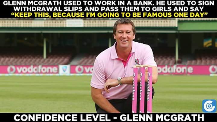 Happy birthday Glenn McGrath sir 