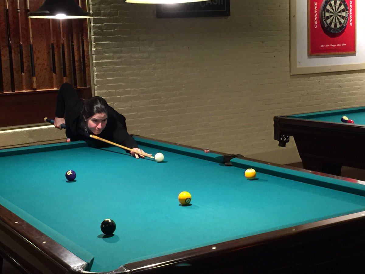 pmaynard2014's tweet photo. GD "Sharks" Fun night with our own Pool Stars @AudraKaplan &amp; Betty R. https://t.co/ylNlAud54A