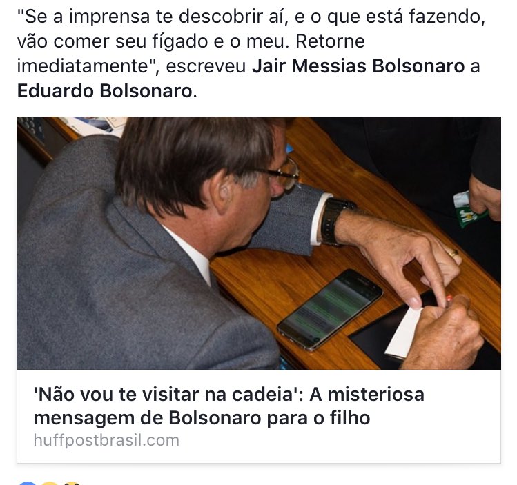 marceluscastro's tweet photo. @sensacionalista já tá rolando bolão pra ver quem acerta pq bolso jr vai pra papuda e qual as merdas que ele tava comprando? @rodpocket https://t.co/DlmonE5ke6