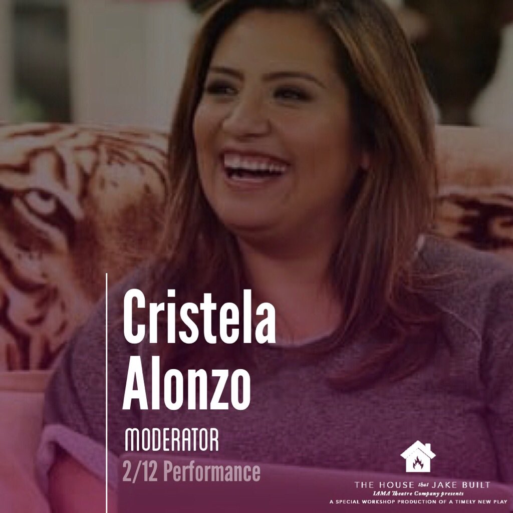 IAMATheatre's tweet photo. We're so lucky to have @cristela9 join us again as a moderator after #TheHouseThatJakeBuilt this Sunday at 7pm! https://t.co/ml9EDWft1u🎟 https://t.co/ThLwsA4Z2d