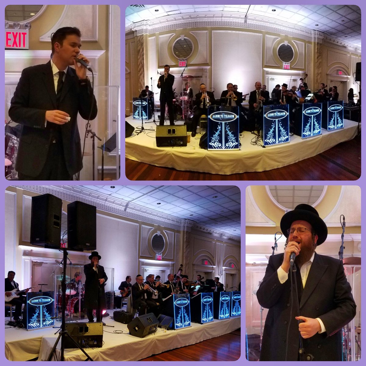 TEITELBAUMAARON's tweet photo. #funfilled #lebedig #wedding tonight in @ateresavrohom #fullorchestra
#featuring #theduo #team π΄π
@DaskalShloime & #ohad π€
#onstage together https://t.co/Aou2KzK7k5