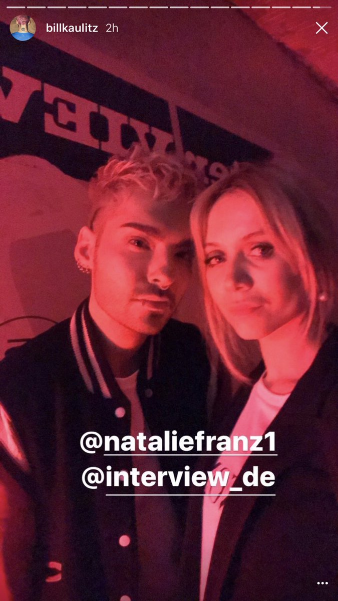 THaliensMX's tweet photo. Historia de Bill en instagram.
#1: @interview_de
#2: #NatalieFranz #InterviewDE https://t.co/aaRnPy6nWw
