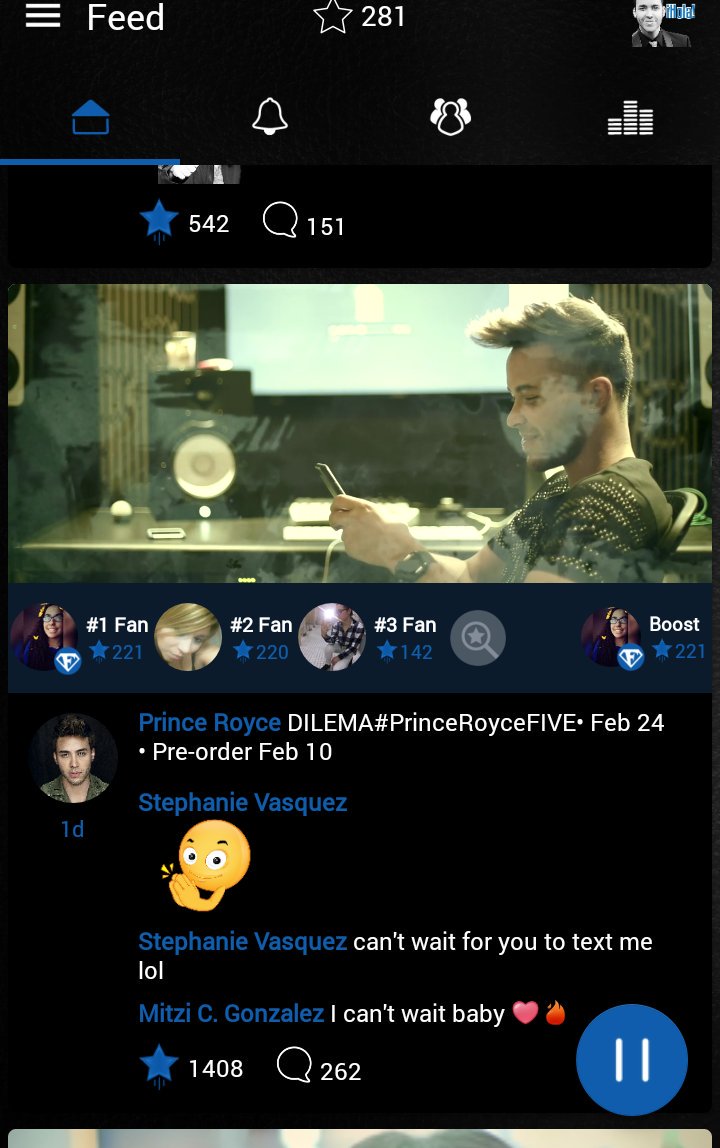 Coraliz_Royce15's tweet photo. @PrinceRoyce
just you replying with"ππ"made my day! you took your time to come back to the old post and reply!π thanks loveπ#PrinceRoyceApp https://t.co/x7XY2XMleb