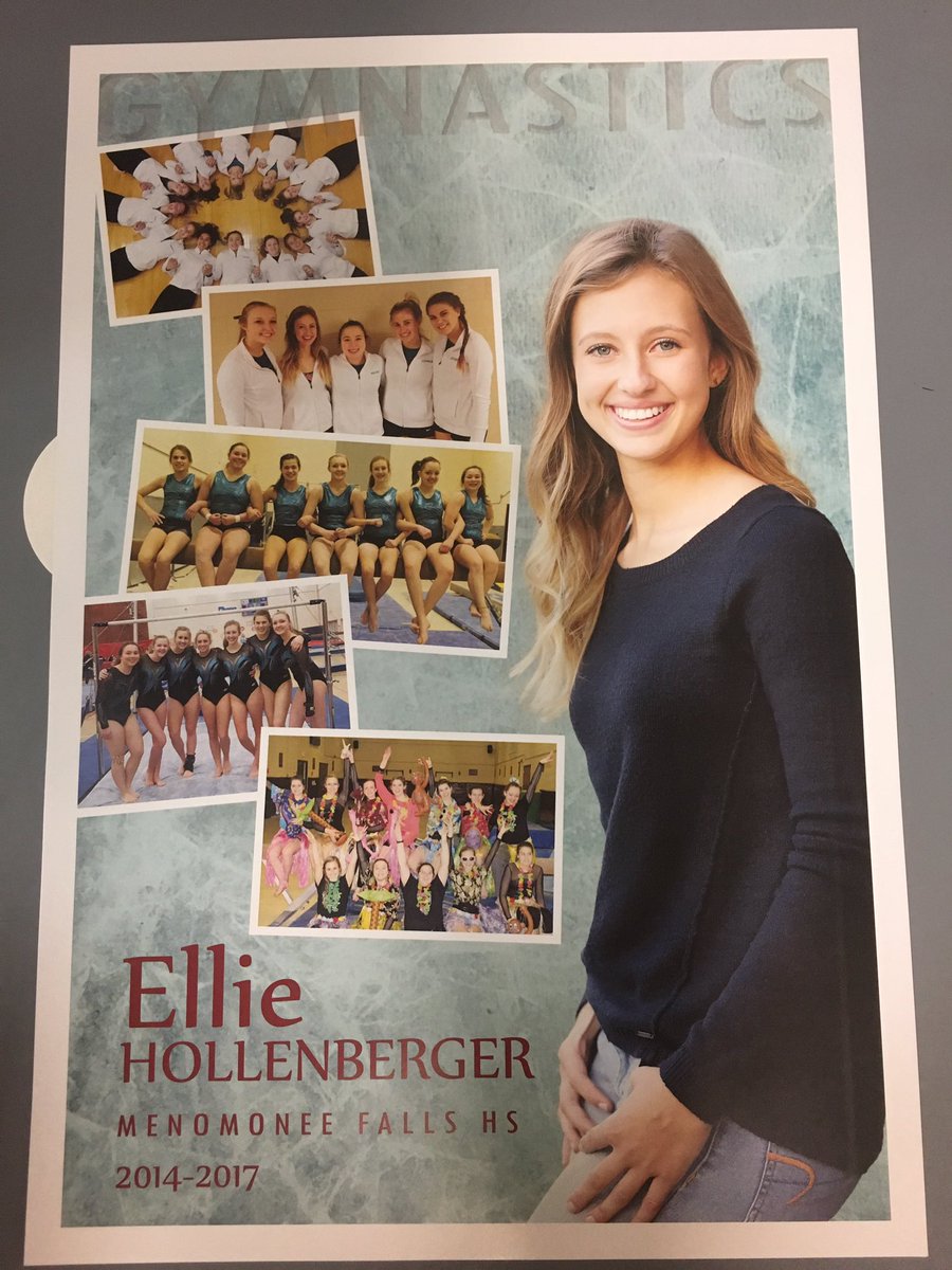 GFallsGymnasts's tweet photo. Senior All-Around @cinder_ellie98 💜 #SeniorNight https://t.co/P0aagGYg8C