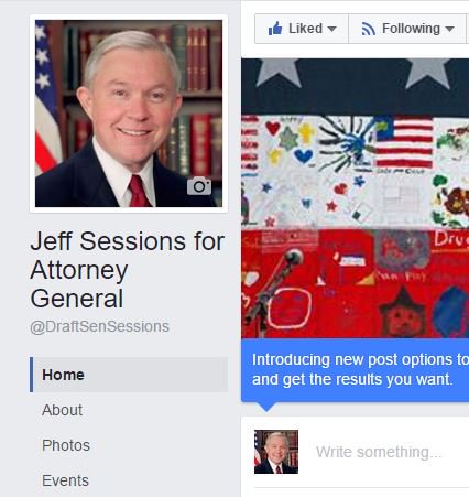ArthurCSchaper's tweet photo. Congratulations to @SenJeffSessions as our new #AttorneyGeneral Bring back the rule of law to our troubled land! #Sessionsconfirmation https://t.co/WN5m3gqzaB