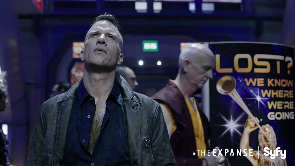 Maybe Miller's joining the Nauvoo after all. 🚀🎺 #TheExpanse