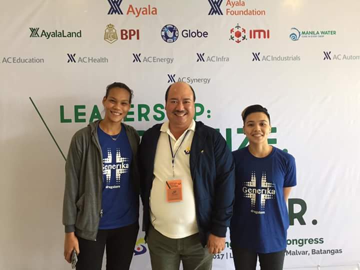 GenerikaAyalaLS's tweet photo. With Ayala Managing Director and AC Synergy Council Head, JP Orbeta. 

#AYLC2017 #GenerikaLifesavers https://t.co/OobQYdFIXi