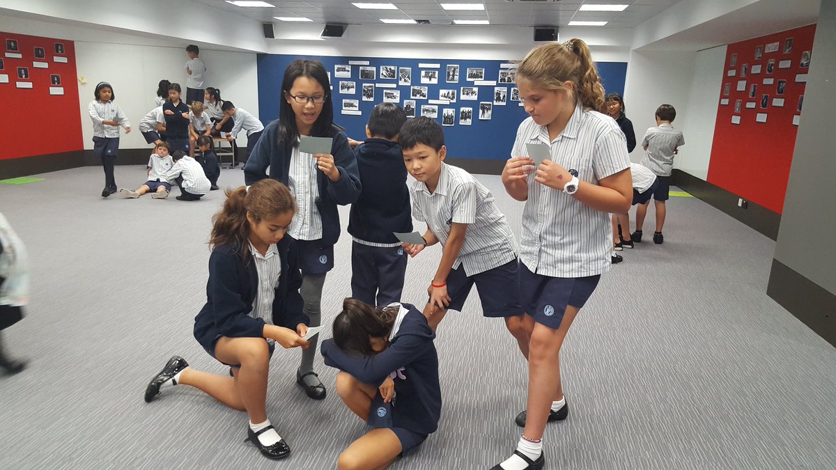 cwbsy6's tweet photo. The year 6 creativity day continues with a drama workshop with Mrs Jackson. https://t.co/3xKFSxqBtg