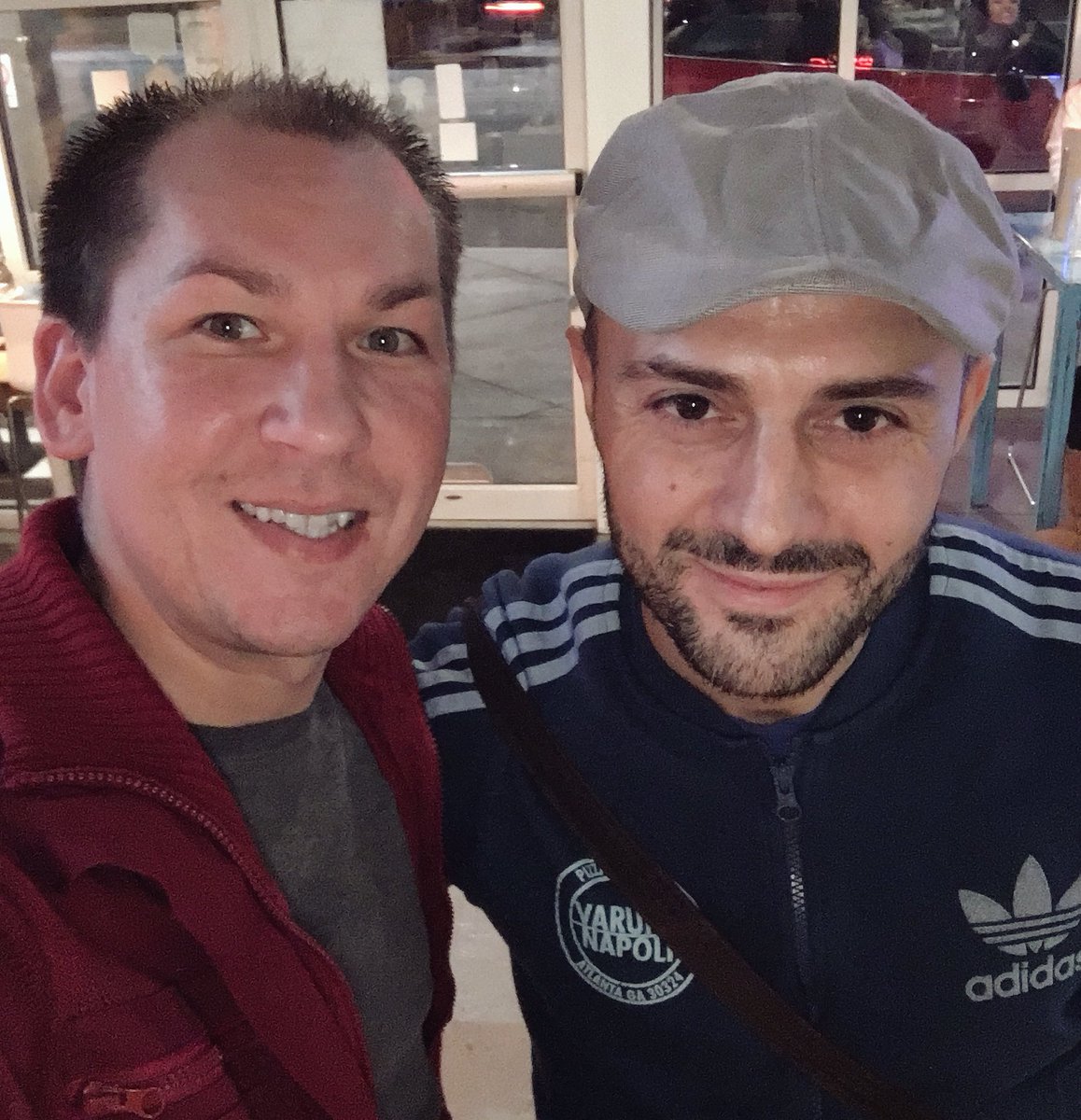 SashaEats's tweet photo. With my favorite Varuni brother 😍 Sorry, Luca 😜 #VaruniNapoli 🍕 https://t.co/MeSixeTHhZ