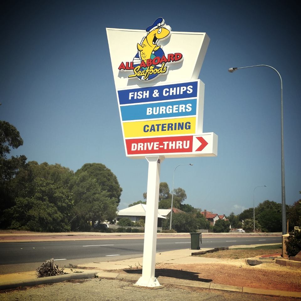 allaboardsfoods's tweet photo. @dmisigns Hey there guys! Welcome to Twitter. We're still loving the new sign! https://t.co/Xb8d3NgTRW