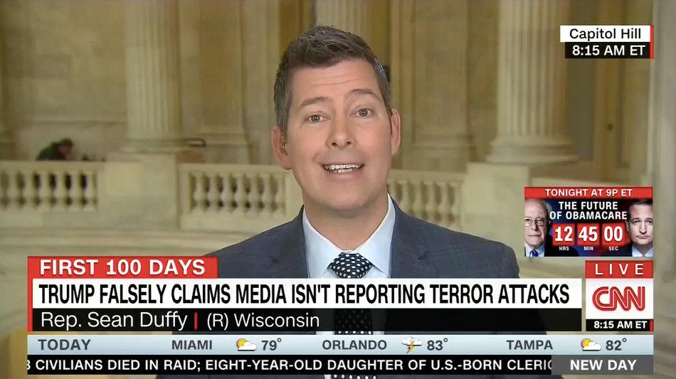 Slate's tweet photo. A smug congressman challenged CNN to name a white terrorist. Here are 40 of them: https://t.co/HLovydcAP3 https://t.co/2caVlPPKhG