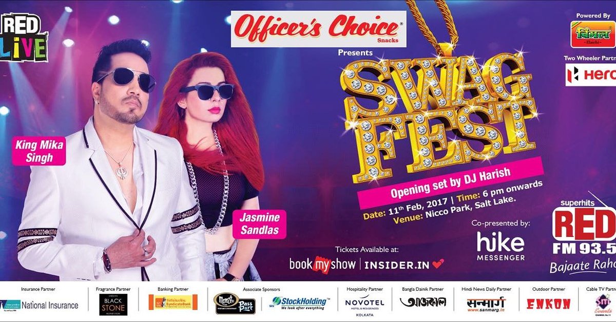 JasmineSandlas's tweet photo. Jasmine Sandlas will be performing live in Kolkata on Feb 11th along with @MikaSingh https://t.co/z4chyqyJud