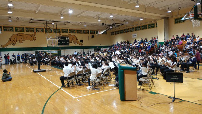 parkdalebands's tweet photo. Elementary Middle High #band #parkdale #parkdalelife. #clusterconcert #PRIDE @pgcpsimusic @hawkins_cecil https://t.co/NmzKYqW4Tb