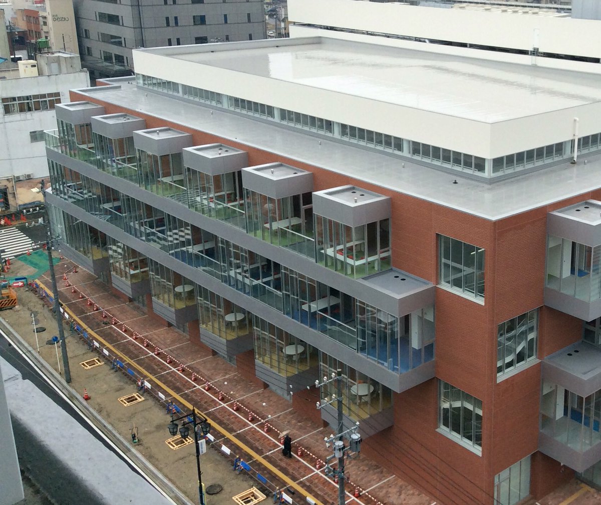 あんず 安城市図書情報館 On Twitter Jaあいち中央本店8階から