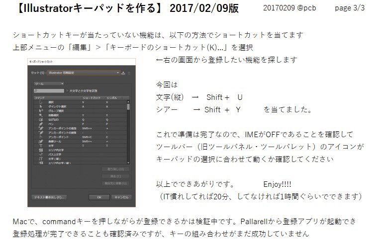 作り方あり イラレの機能切り替えキーパッドが喉から手が出るほど欲しいんだ Togetter 作り方あり イラレの機能切り替えキーパッドが喉から手が出るほど欲しいんだ Togetter
