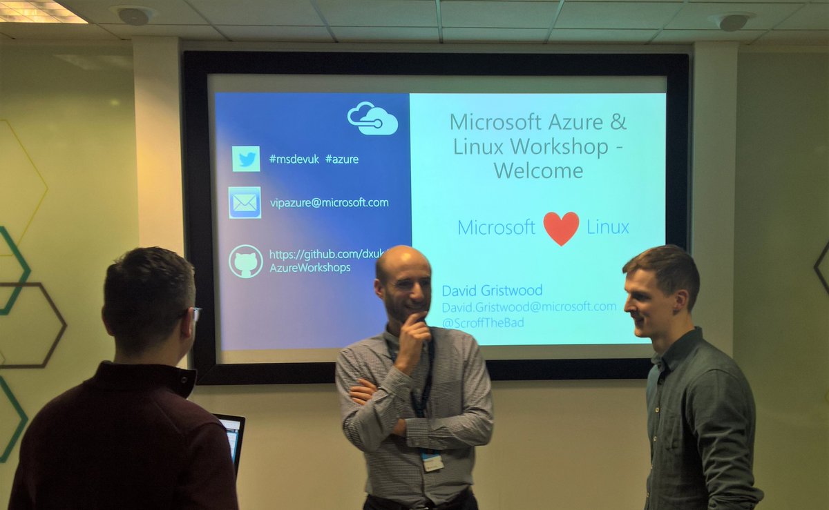 ScroffTheBad's tweet image. Microsoft loves Linux and we go into techncial detail why at todays Azure briefing in Reading #msdevuk #azure #linux