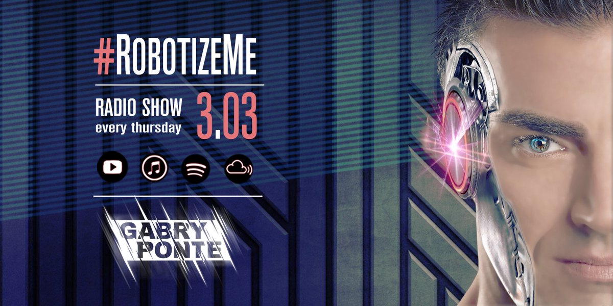 gabryponte's tweet photo. #RobotizeMe 3.03 … On 🔥!
Youtube ➟ https://t.co/nQxQ3cBg6Z
Spotify ➟ https://t.co/jRfkemOcaf
iTunes ➟ https://t.co/I0D67XTnjV https://t.co/ootWIK1wlr