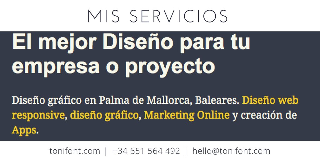 Te ofrezco el #mejordiseño para tu empresa. #diseñoweb #responsivedesign #graphicdesign #onlinemarketing #app