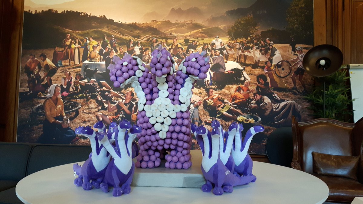 Nicolas_Guillon's tweet photo. #ziggythehydra celebrate its very first year today. Miam Miam #tagada  @akeneopim https://t.co/DvM50HpScA