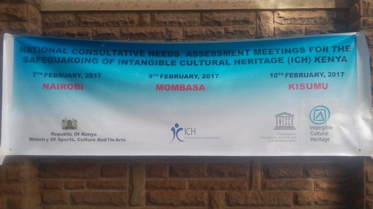 Participants during the just concluded Unesco 2003 convention on Intangible Cultural Heritage. #CultureKE.