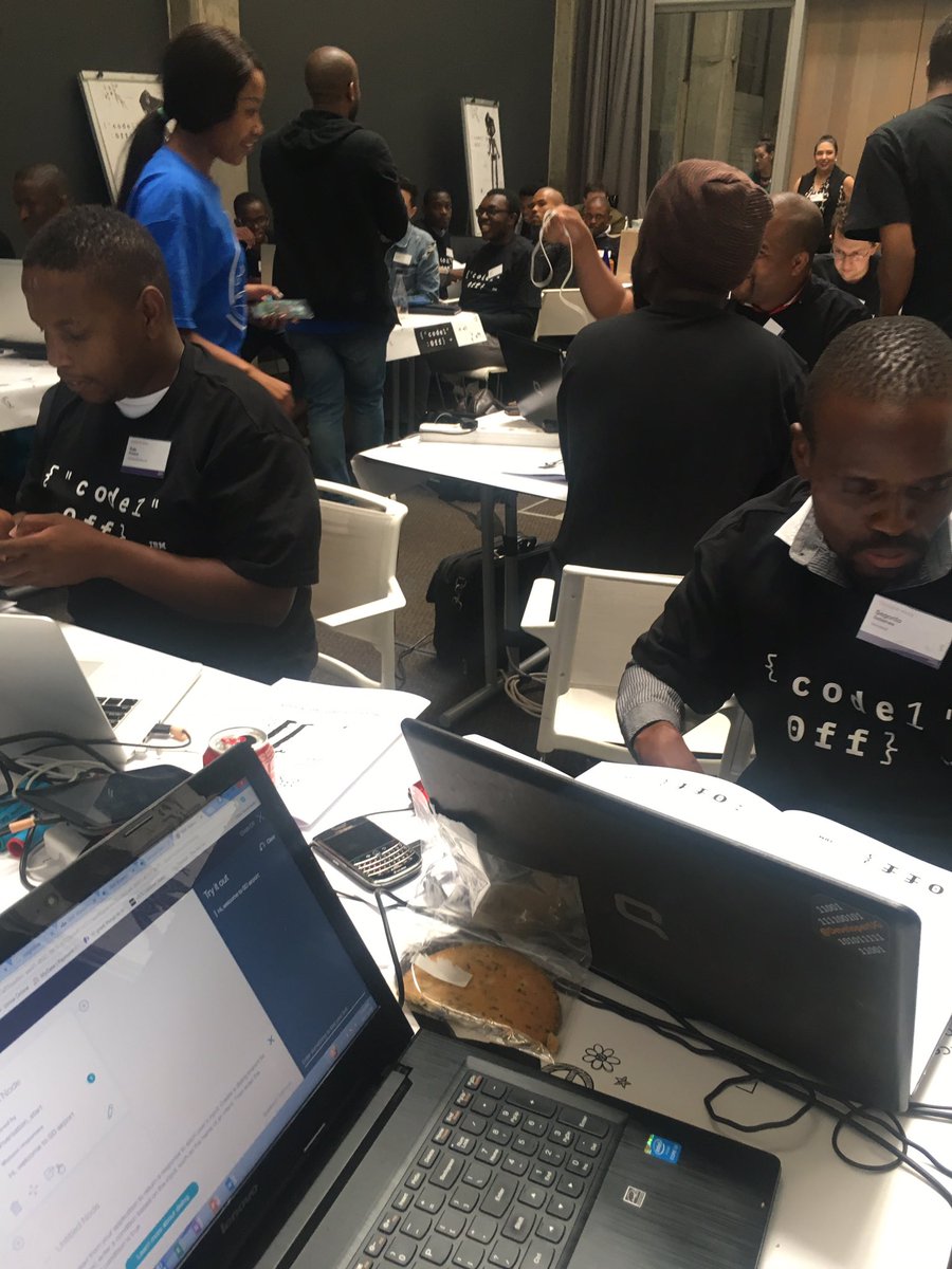 Incog_Negro_'s tweet image. At the #IBMZACODEOFF z&apos;yabuya