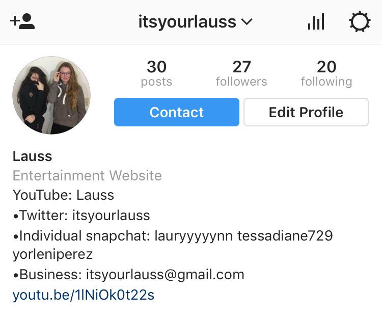 itsyourlauss's tweet photo. AHH!! We're so excited for future videos!!! Catch more from us on our Instagram 🎬 #itsyourlauss https://t.co/oHWqBVrPnd