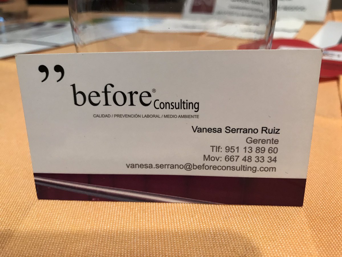 BNIcomparte's tweet photo. Vanesa Serrano, de @beforeconsultin, nos da a conocer mejor su empresa de prevención de riesgos laborales. https://t.co/bLmpFQx4c7