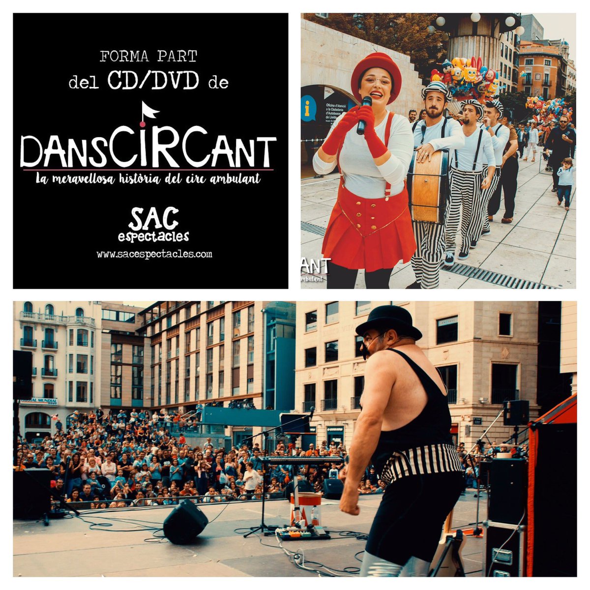 Només tu, pots fer possible el CD/DVD de 🎪DANSCIRCANT🎪 entra al link i comença a cirquejar! 🎉🎉 📸by <a href="/logerard/">Gerard Lázaro</a> verkami.com/projects/17005…