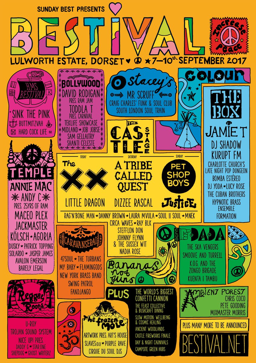 Bestival tweet picture