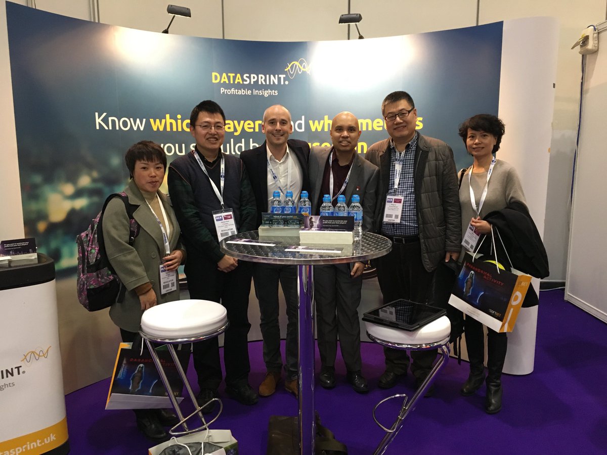 Datasprint's tweet image. It’s been what I can honestly say an amazing two days at ICE 17!  So much positive feedback on our product!  Day 3 were coming for you!
