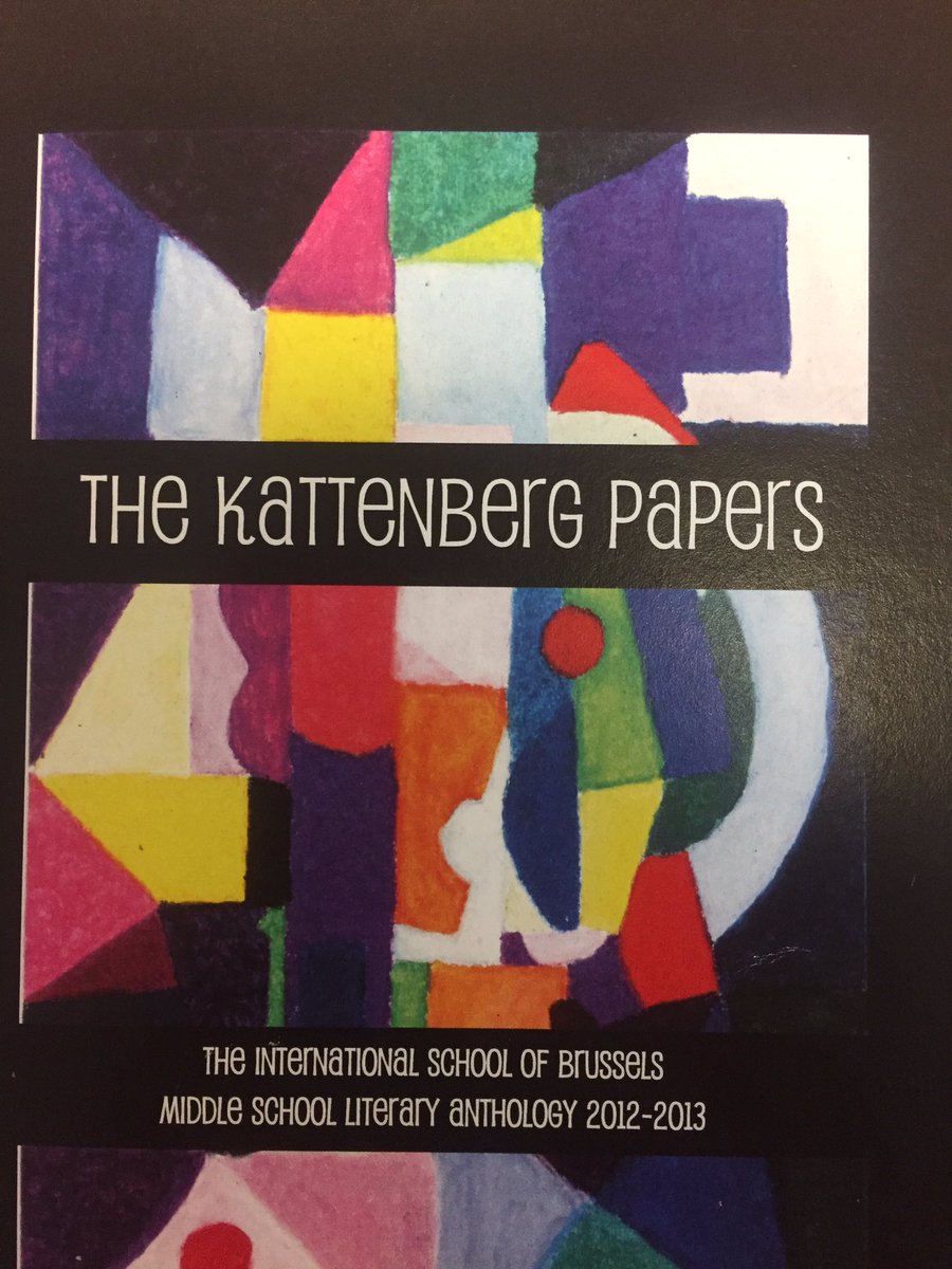 MSEnglish_ISB's tweet photo. Submissions to #TheKattenbergPapers are open! Please send stories, poems, and non-fiction to vandergelde@isb.be. Open to all ISB MS students https://t.co/vgAxiIvlFu