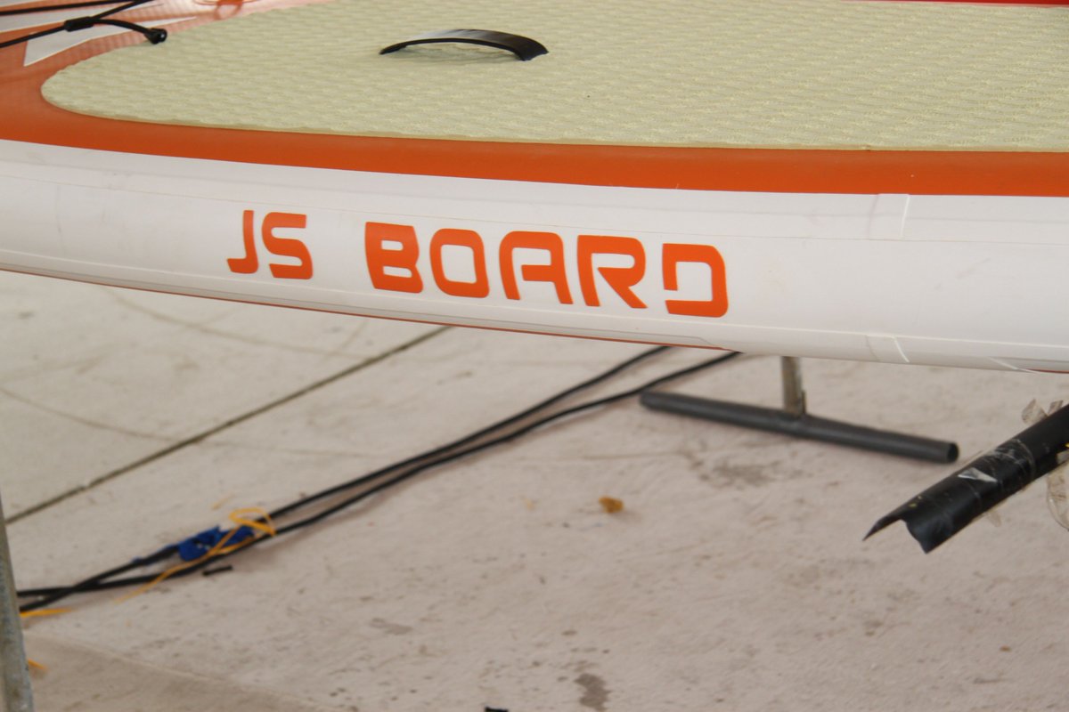 JSBOARD2's tweet image. Side tail of JS SUP board.
