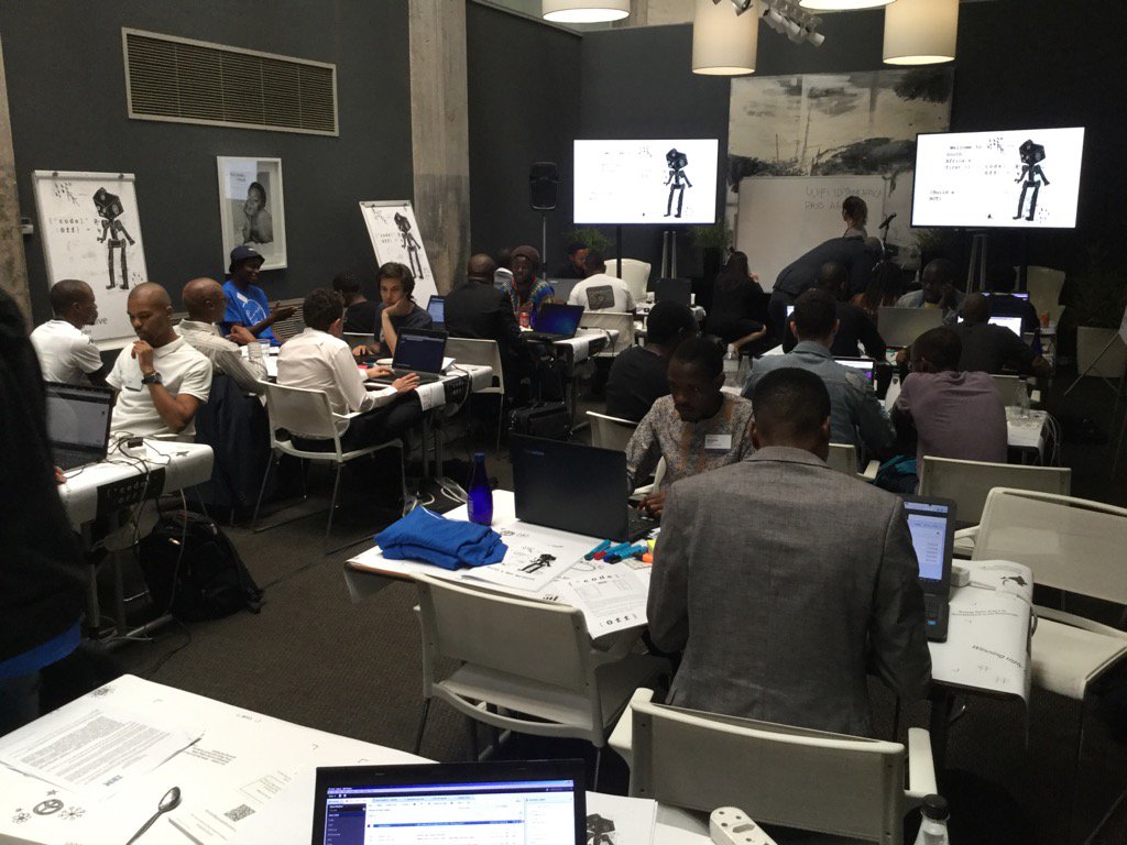 Shane_Rad's tweet image. Feeling the energy #ibmzacodeoff