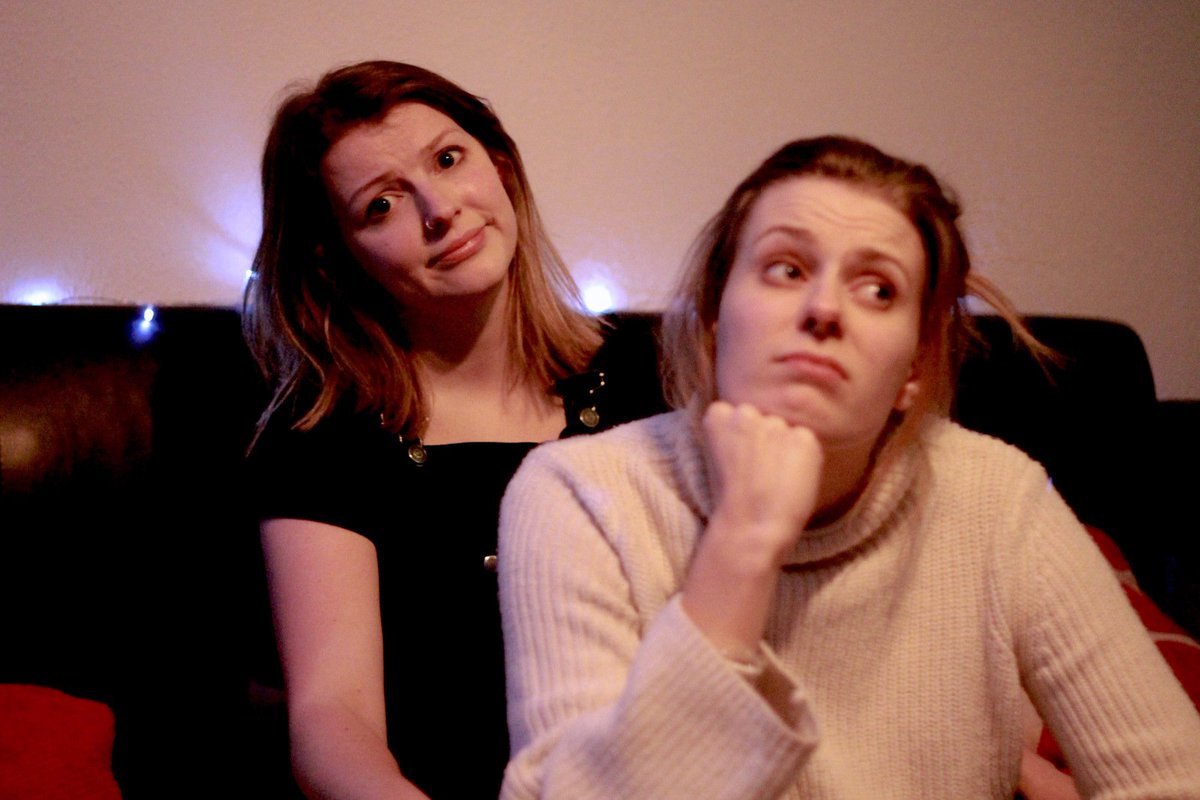 MullItOverTC's tweet photo. Look at her, Mulling it Over... (See what we did there?) Catch #GirlvsDating 23-26Feb @TheatreN16 Book tickets here https://t.co/kB31G49HUp https://t.co/t1BQ5ODo7R