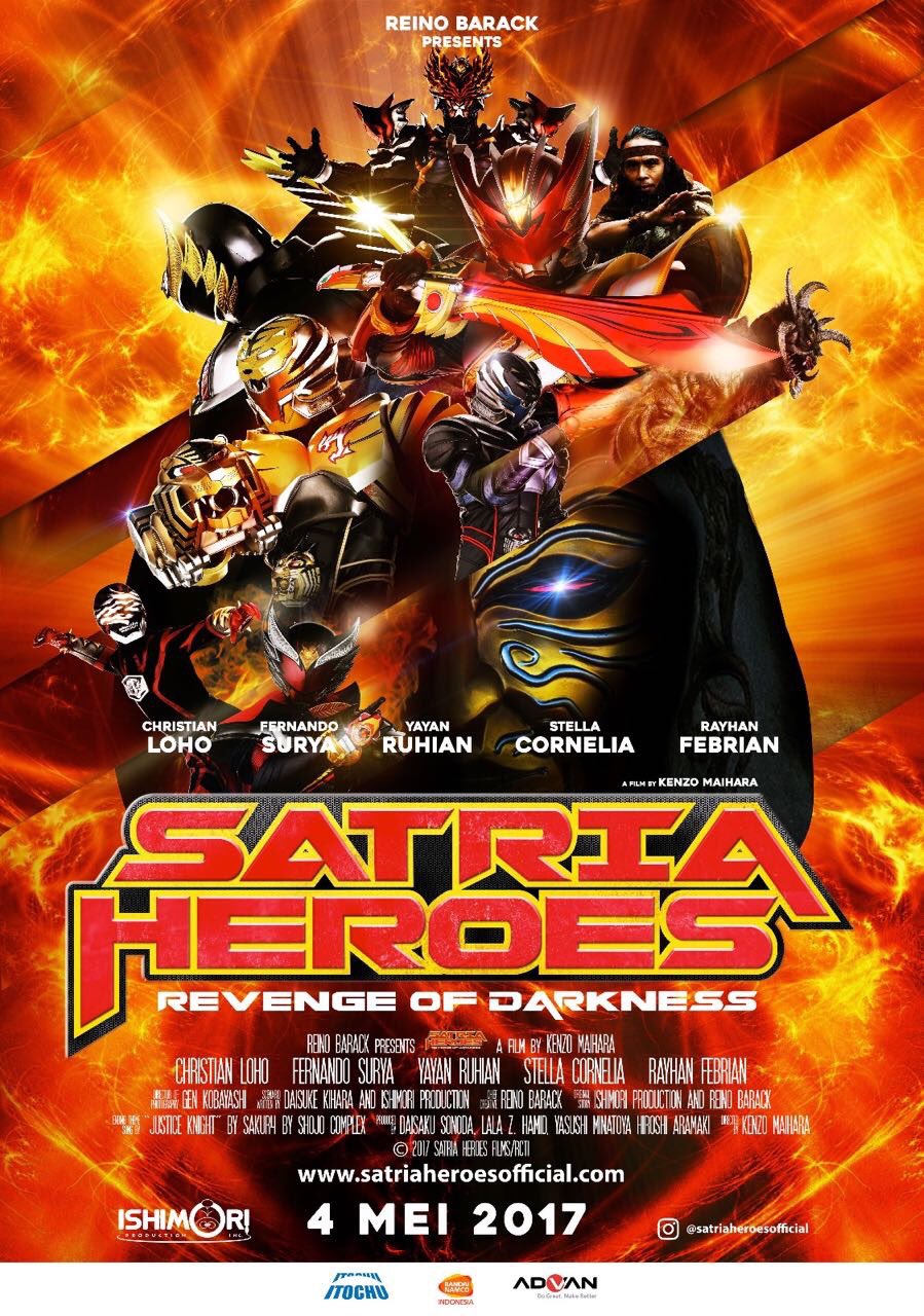 Naoya Sakagawa インドネシアの人気ヒーロードラマ サトリア ガルーダbima X の続編映画 サトリア ヒーローズ も 2年遅れで 9月10日 木 ネットフリックスで配信予定か 制作国 インドネシア 上映時間 1時間32分 9月にnetflixだけで配信