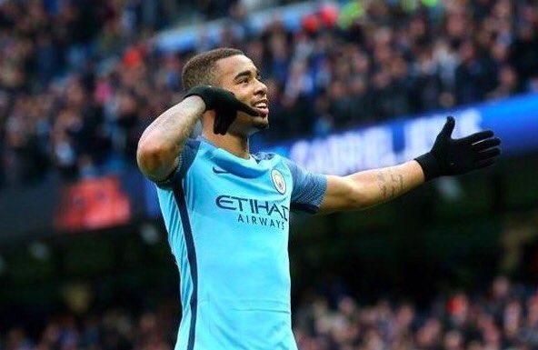 GodSaveTheFoot's tweet photo. G. Jesus: "Ma célébration était un message à mon ex qui ne me répondait pas à Palmeiras, mais qui m'a répondu quand je suis allé à City." https://t.co/LUuRlns16v