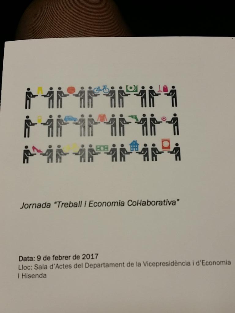 linkedmob's tweet photo. Participant a la jornada "Treball i #EconomiaCol.laborativa a Barcelona. Comencem. https://t.co/PjMHN96veZ