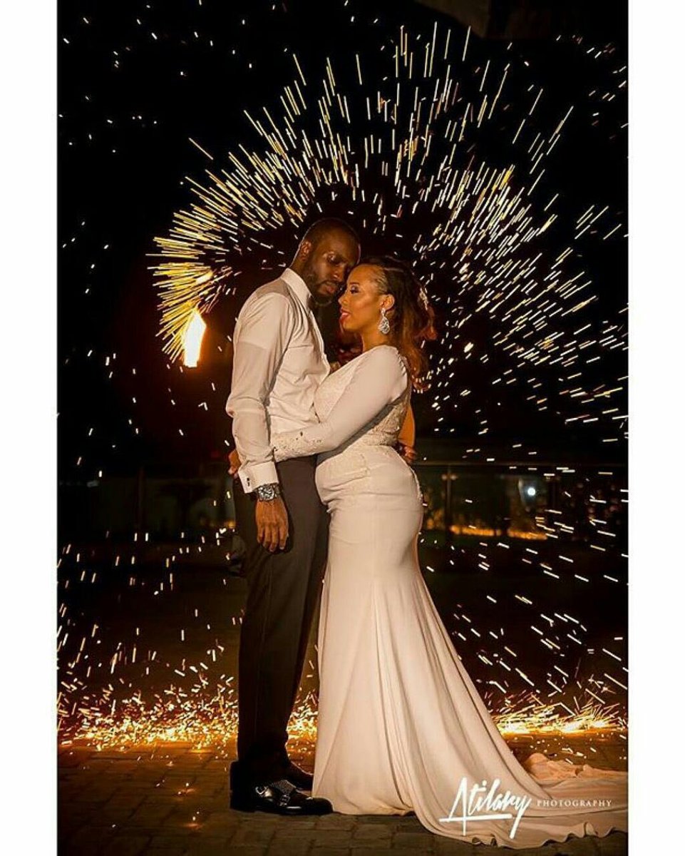 stringweddingng's tweet image. Our love sparks true #fireworks. #photo @atilarystudio #stringmynaijawedding #truelove #wedding #newlyweds #nigerianwedding #couple