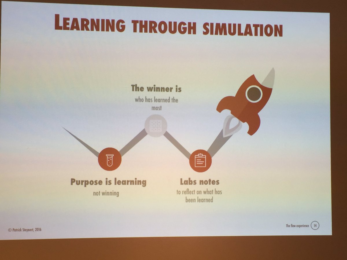 "The winner is who learned the most" <a href="/PatrickSteyaert/">Patrick Steyaert</a> #flowdayshh